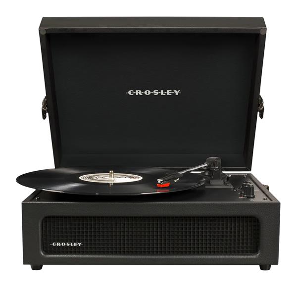 Crosley Voyager Bluetooth Record Player Black | CR8017B-BK product view