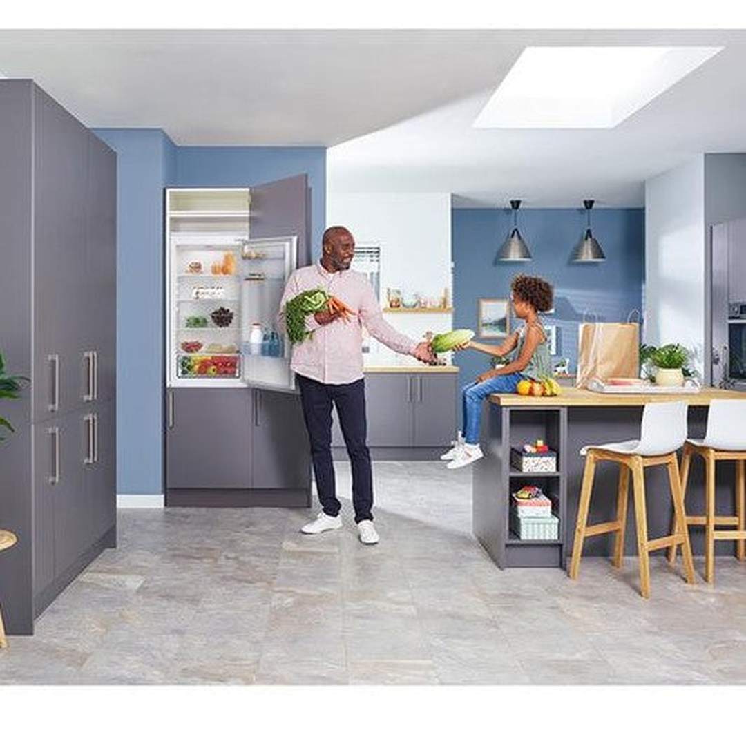 Beko Pro Integrated 70/30 Fridge Freezer - Sliding Hinge | BCFD473 Beko Fridge Freezer Lallys Electrical Ireland