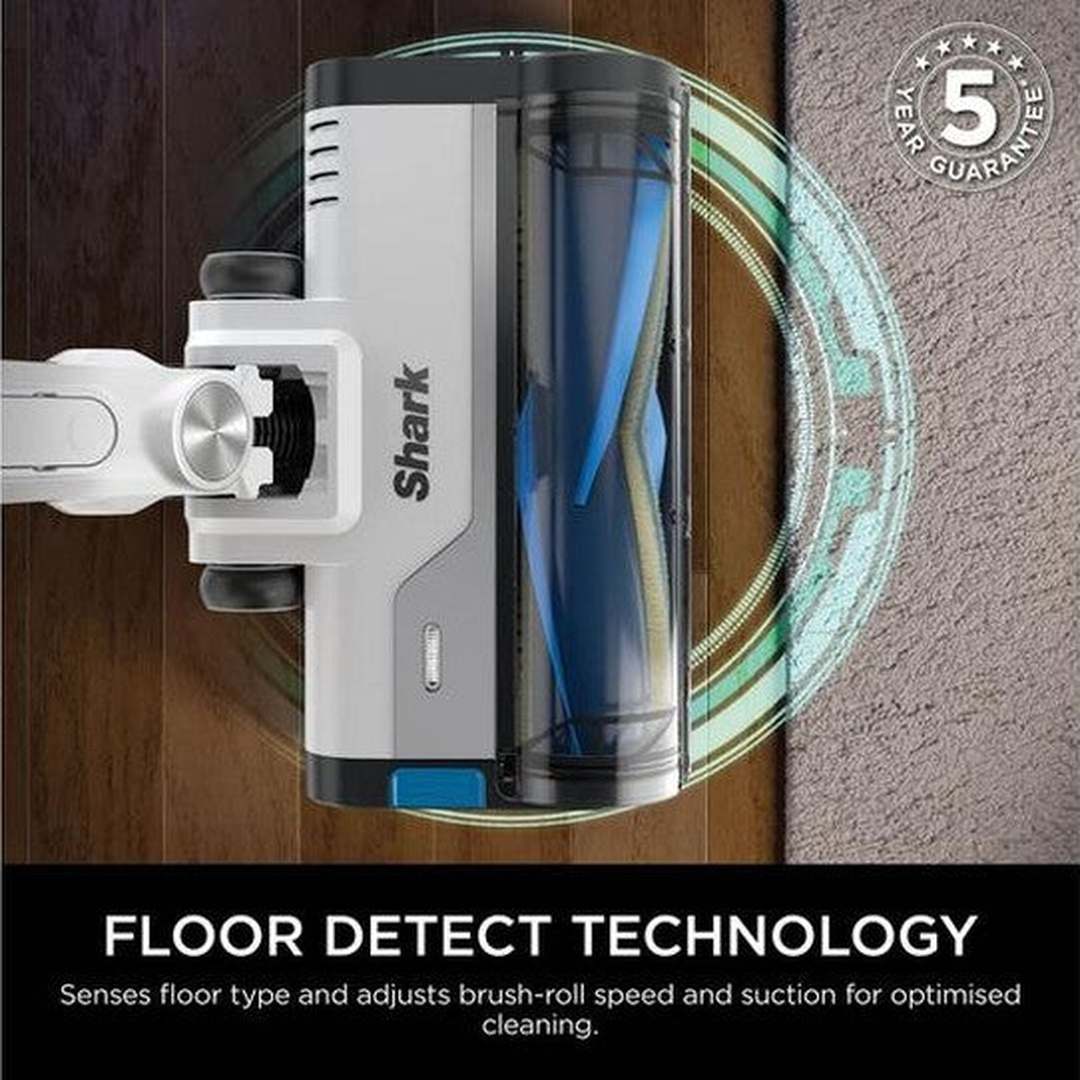 Shark PowerPro Cordless Stick Vacuum - Navy Metallic | IZ380UK Shark Vacuum Cleaner Lallys Electrical Ireland
