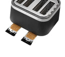 Russell Hobbs Brontë 4-Slice Toaster — Black (Model 26770)