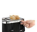 Russell Hobbs Brontë 4-Slice Toaster — Black (Model 26770)