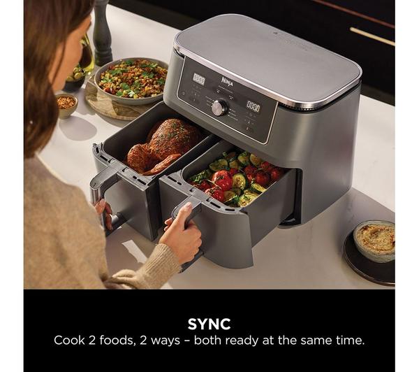 Ninja MAX 6‑in‑1 Dual Zone Air Fryer 9.5 L | DZ400UK