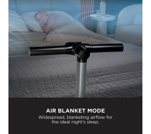 Shark TurboBlade Cool + Heat Bladeless Fan & Heater – Black | TH200UK
