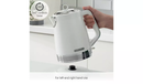 Morphy Richards Illumination Jug Kettle — Model 108021 (White)