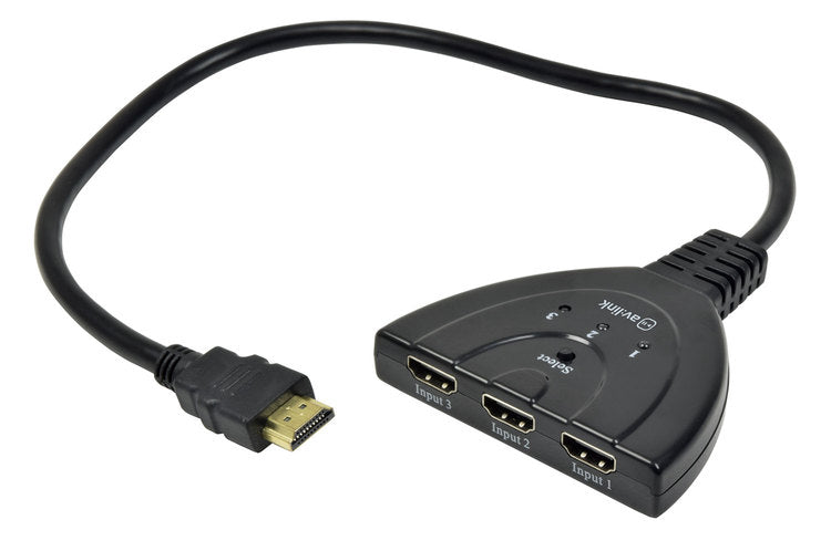 AV:Link 3-Port 4K HDMI Switch | 128.831UK product view