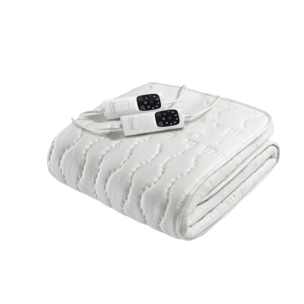 Dreamland Cosy Dreamer Superior King Size Electric Underblanket with Dual Controllers - White - 16999 | Lally's Electrical Dundalk