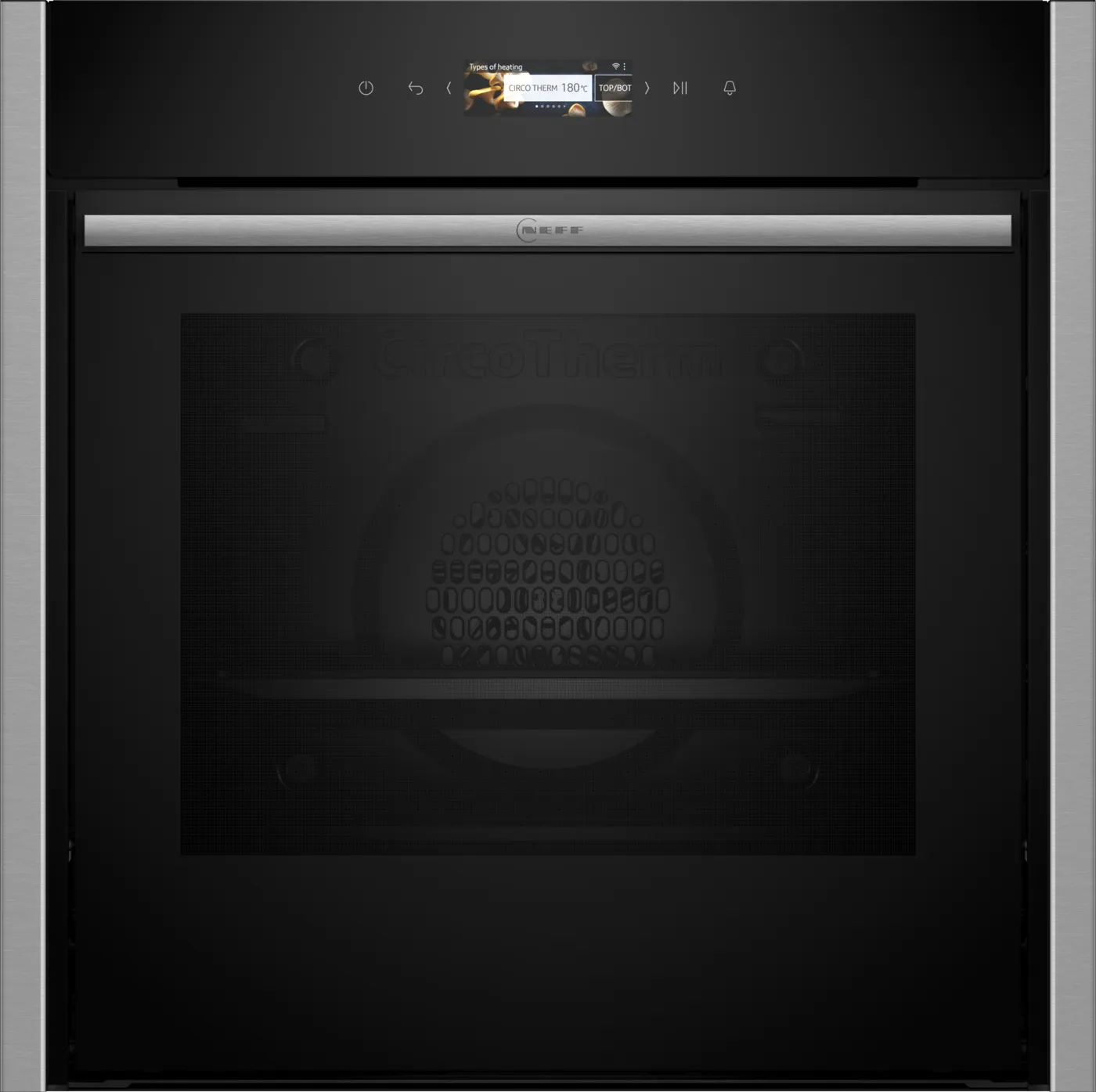 NEFF B54CR71N0B N70 Built-In Single Oven 60 × 60 cm (71 L, Stainless Steel)