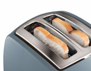 Russell Hobbs Textures 2-Slice Toaster — Model 21644 (Grey)
