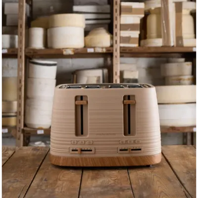 Morphy Richards Felspar Clay 4 Slice Toaster - Brown - 243100 | Lally's Electrical Dundalk - image 3