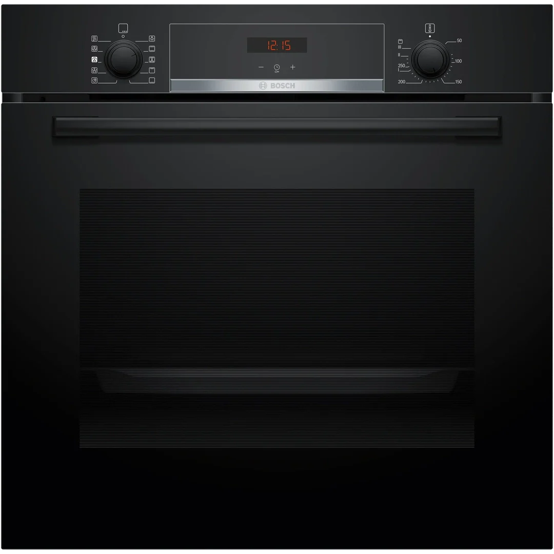 Bosch Series 4 Built-in oven with added steam function 60 x 60 cm Black | HQA534BB3B Bosch Oven Lallys Electrical Ireland