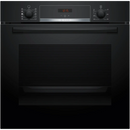 Bosch Series 4 Built-in oven with added steam function 60 x 60 cm Black | HQA534BB3B Bosch Oven Lallys Electrical Ireland