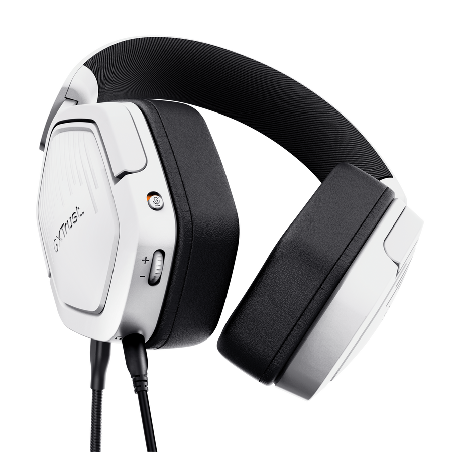 Trust GXT 492W Carus Wired Gaming Headset White | 25448 view 3