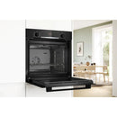 Bosch Series 4 Built-in oven with added steam function 60 x 60 cm Black | HQA534BB3B Bosch Oven Lallys Electrical Ireland