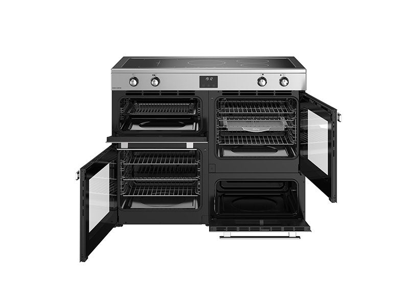 Belling Cookcentre 110 Ei 110 cm Electric Induction Range Cooker (Black)