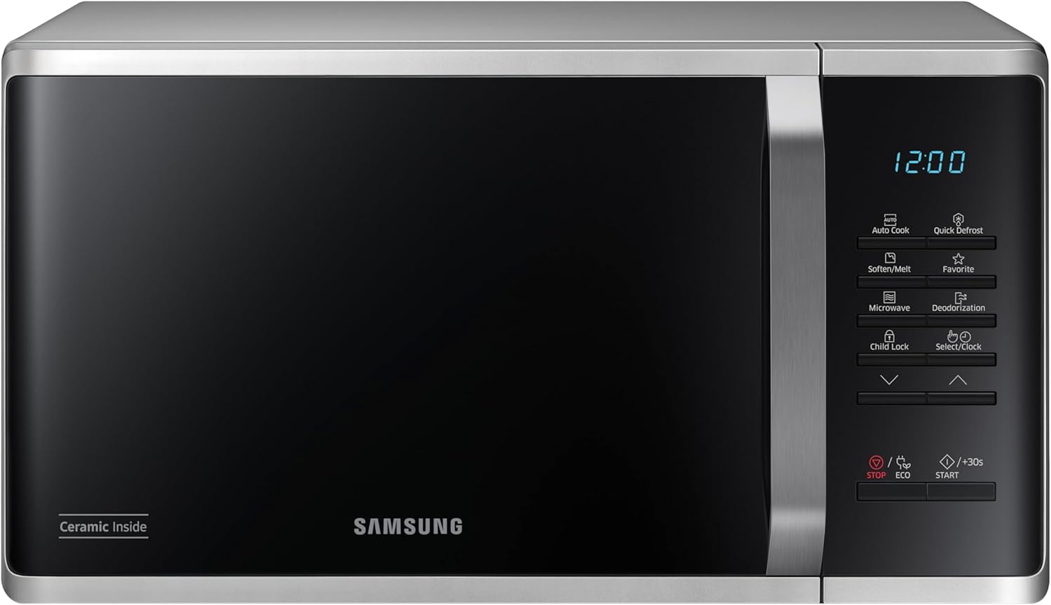 Samsung Solo MWO Capacity 23 L Silver | MS23K3523AS/EU