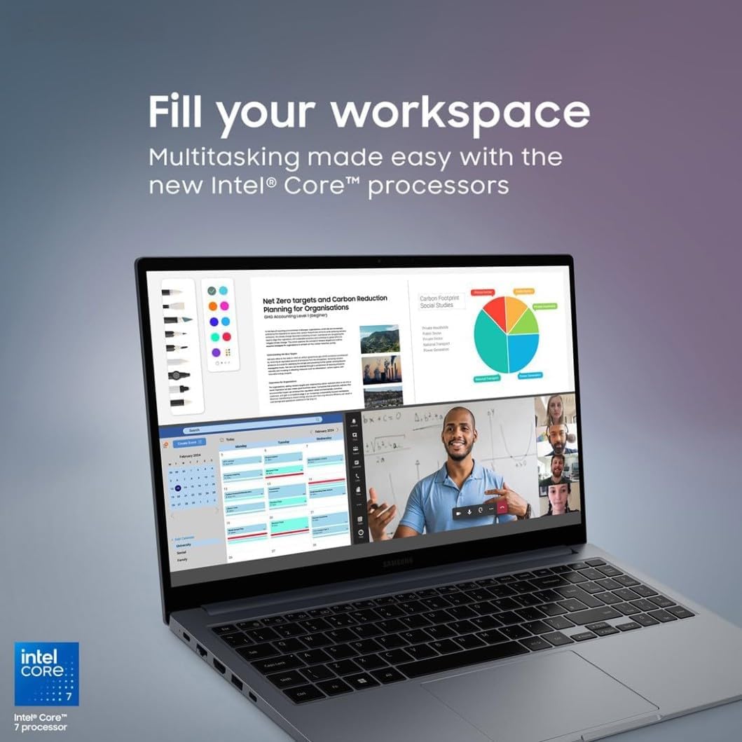 Samsung Galaxy Book4 15.6″ Laptop | Intel Core i5‑1335U, 16 GB RAM, 512 GB SSD