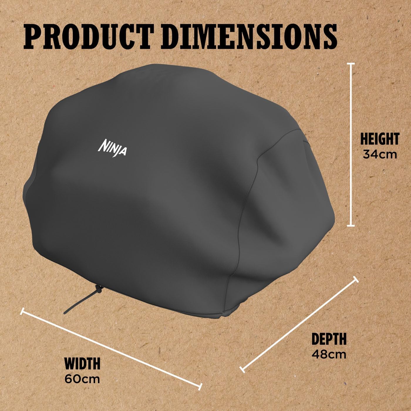 Ninja Woodfire Grill Cover - Compatible with Ninja Woodfire Electric BBQ Grill | XSKCOVEREUUK Ninja Grill Accessories Lallys Electrical Ireland