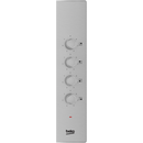 Beko 60cm Sealed Plate Hob with Side Knob Controls | HIBE64101X Beko Hob Lallys Electrical Ireland