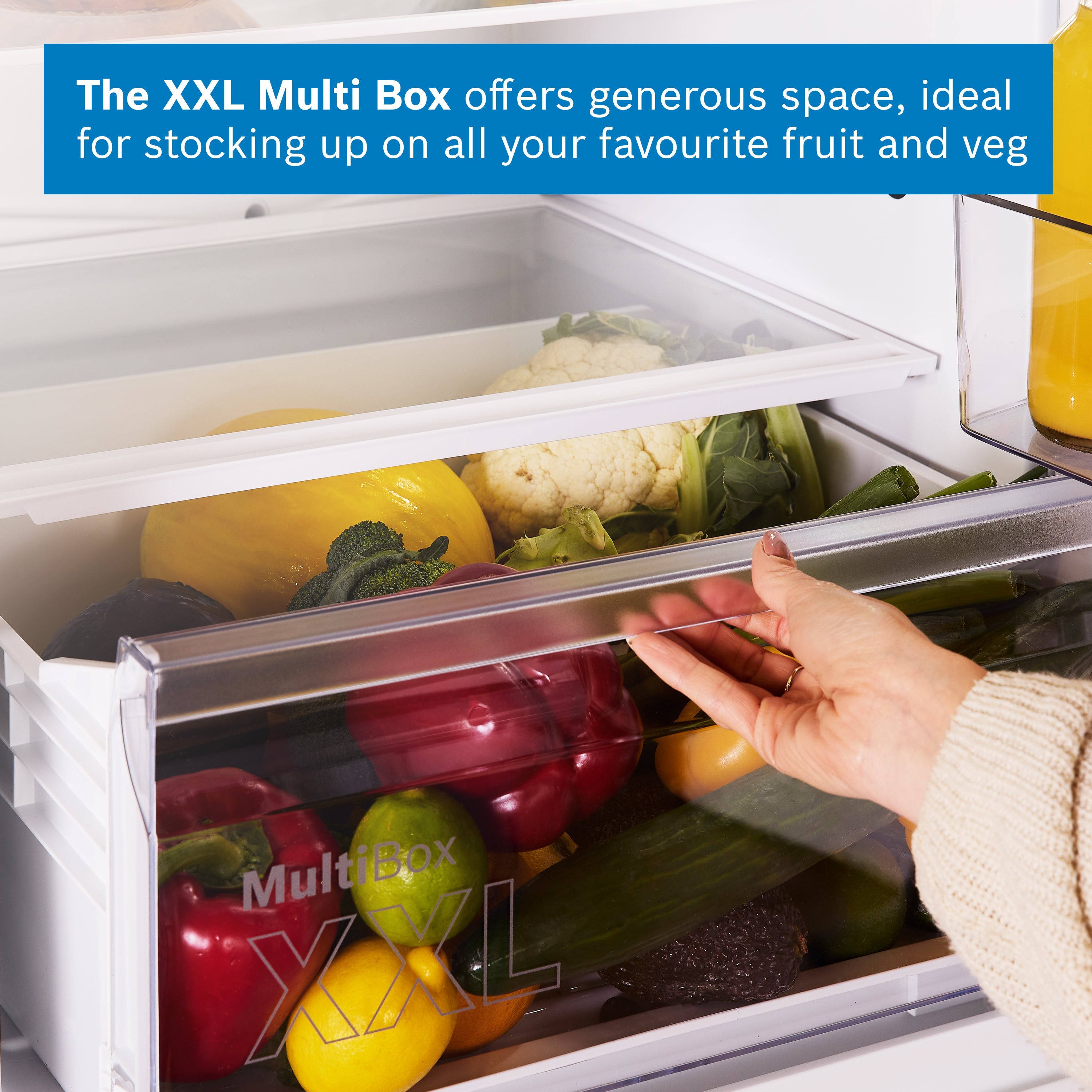 Bosch Series 2 260L Built-In Fridge Freezer | KIN86NFE0G