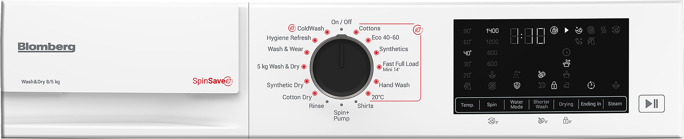 Blomberg Washer Dryer 8kg / 5kg Capacity | LRF854311W
