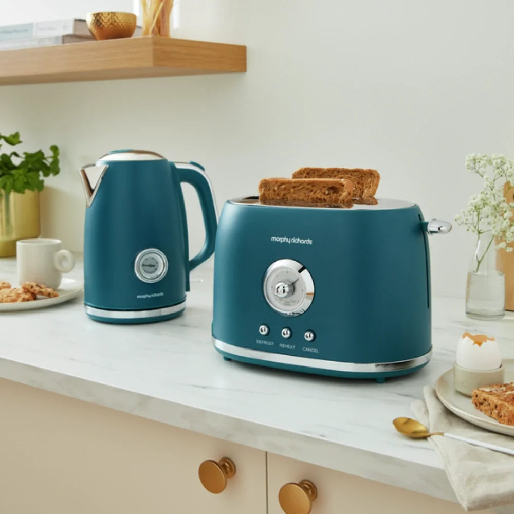 Morphy Richards 1.7 Litre Boutique Kettle - Teal Green - 980597 | Lally's Electrical Dundalk - image 3