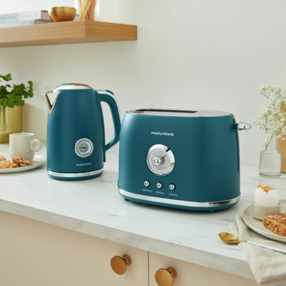 Morphy Richards 1.7 Litre Boutique Kettle - Teal Green - 980597 | Lally's Electrical Dundalk - image 2