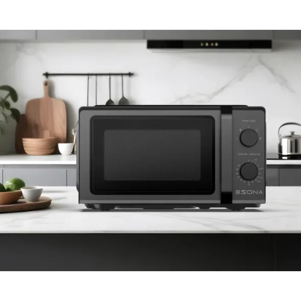 Sona 20 Litre 700W Manual Microwave - Black - 980611 | Lally's Electrical Dundalk - image 3