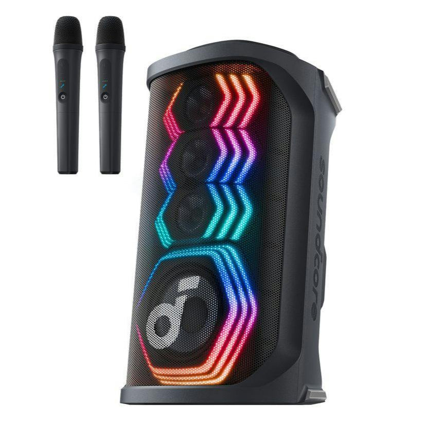Soundcore Rave 3S AI Karaoke Party Speaker 200 W – Black | A31A3012