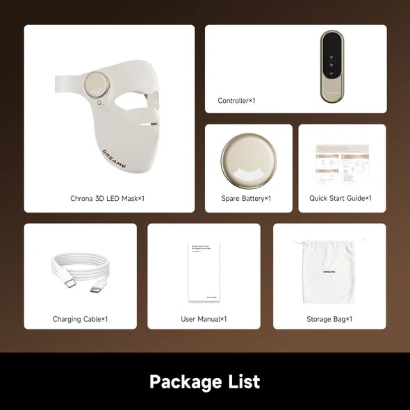 Dreame Chrona 3D LED Light Therapy Face Mask | AB01A