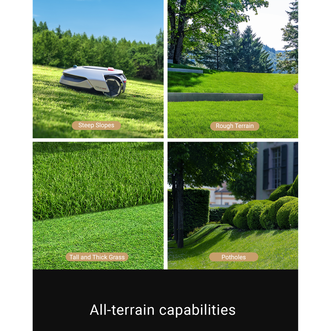 Dreame Robotic Mower A1 Pro with 3D Omnidirectional Obstacle Avoidance | MLLA7210 Dreame Robot Lawnmower Lallys Electrical Ireland