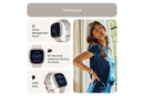 Fitbit Sense 2 Smartwatch — Lunar White / Platinum (FB521SRWT)