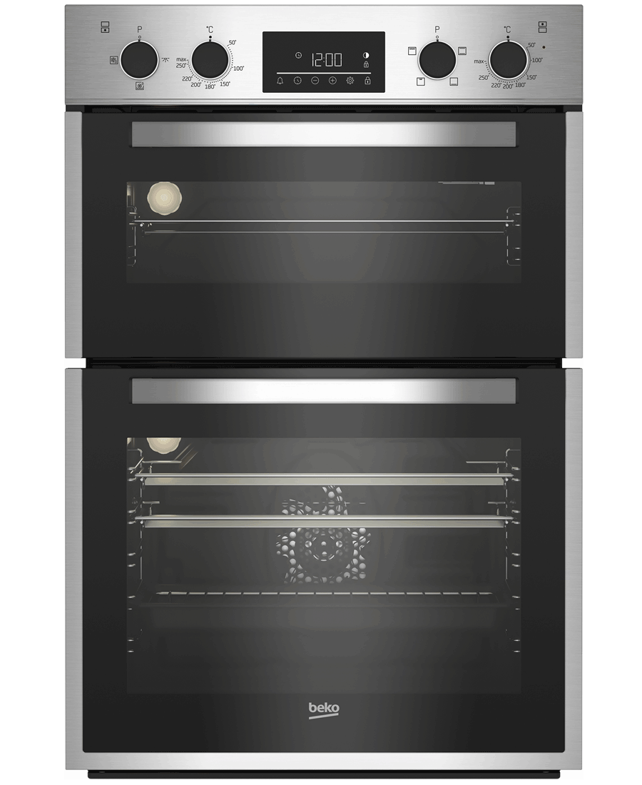 Beko 60cm Built-in RecycledNet™ High Specification Built-in Double Oven | BBDF26300X