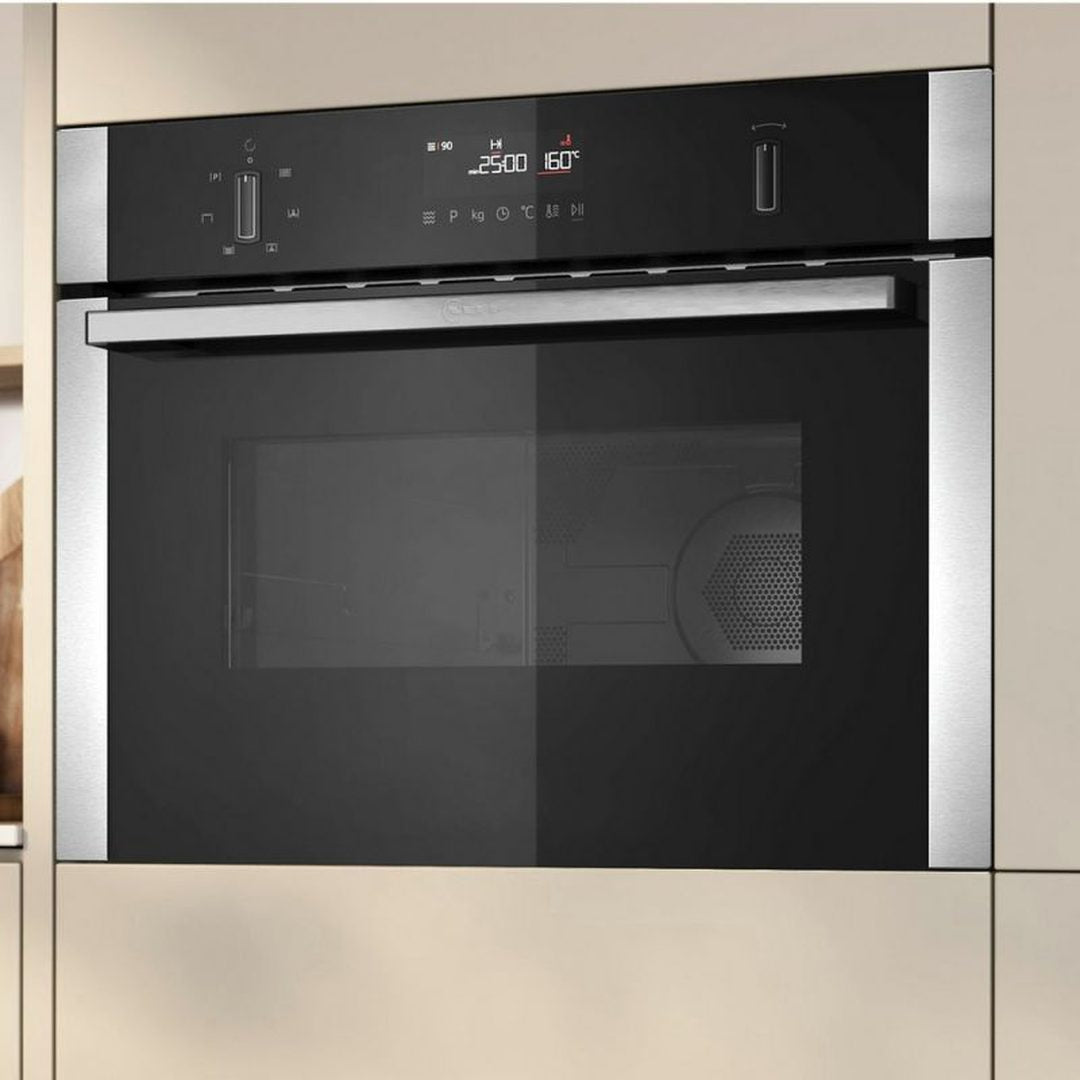NEFF N50 45cm Built-In Combination Microwave Oven | C1AMG84N1B NEFF Oven Lallys Electrical Ireland