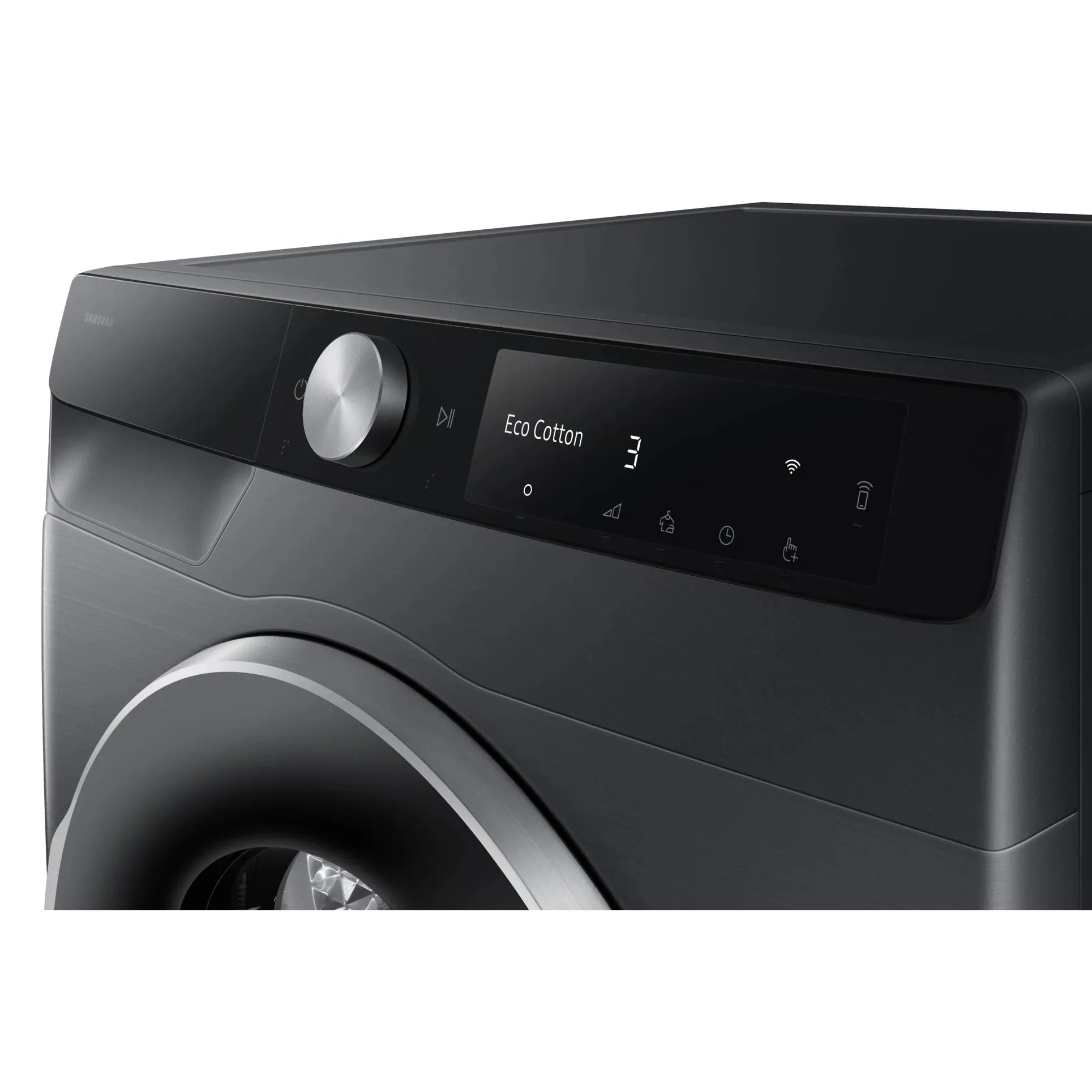 Samsung Series 6 AI 9KG, Condenser Tumble Dryer, Black | DV90DG6845LBU1
