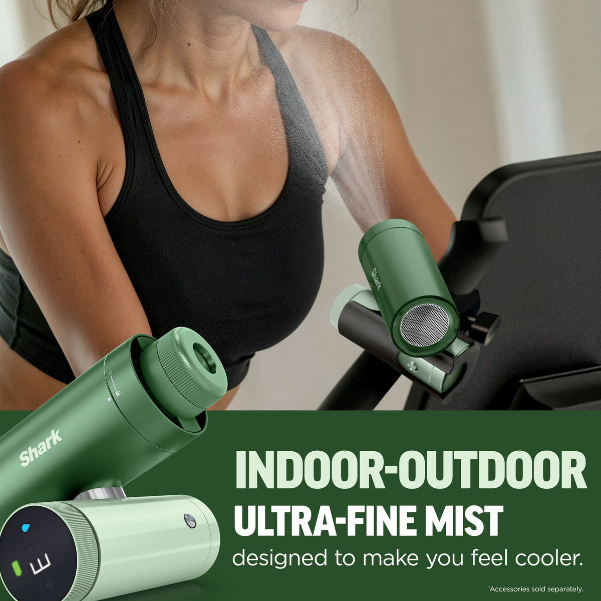 Shark ChillPill 3-in-1 Fan, Mist & InstaChill System Matcha - FA022UKGN | Lally's Electrical Dundalk - image 3