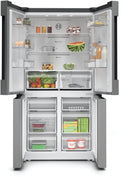 Bosch Series 4 French Door Freestanding American Style Fridge | KFN96VPEAG