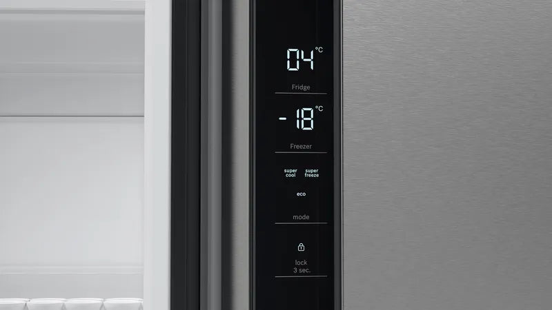 Bosch Series 4 French Door Freestanding American Style Fridge | KFN96VPEAG