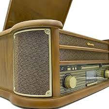 Roadstar Vintage Style 3-in-1 Record Player | HIF-1993BT
