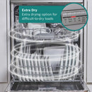 Bosch Series 2 Freestanding 60cm Dishwasher in Brushed Steel | SMS2HVI67G