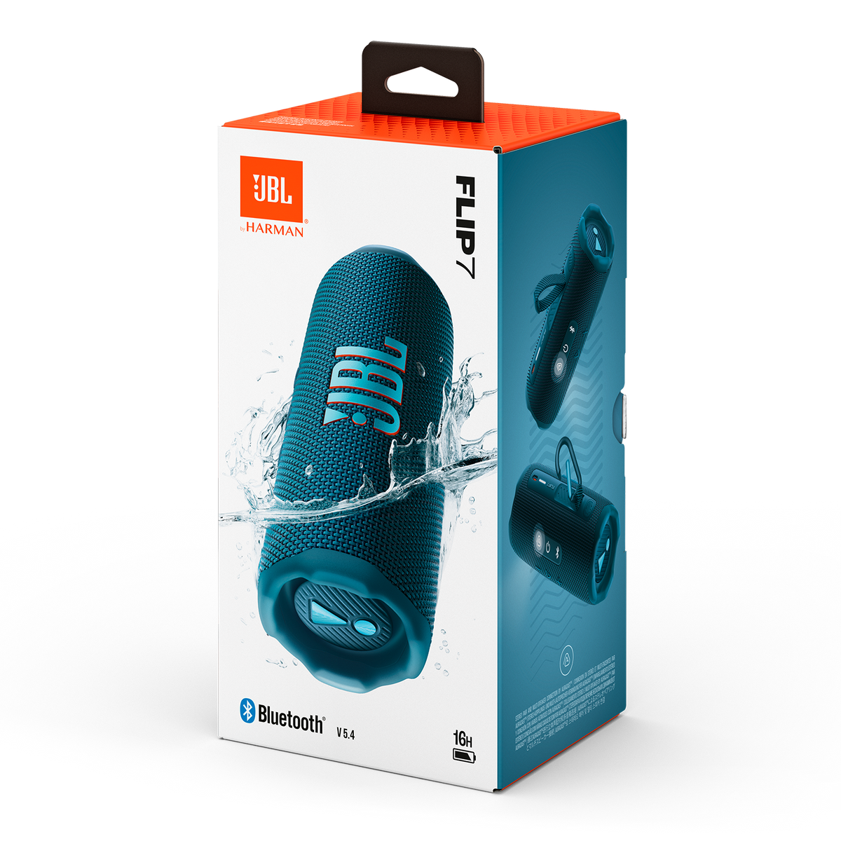 JBL Flip 7 Portable Bluetooth Speaker Blue view 5