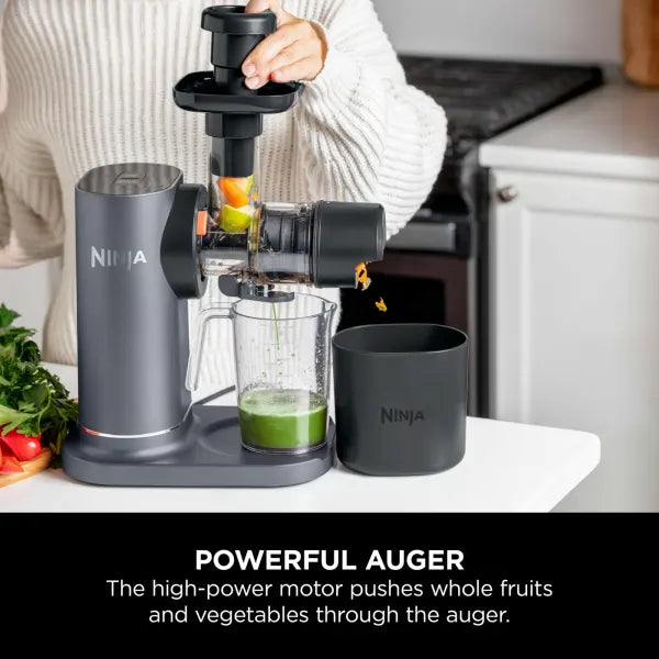Ninja Cold Press Juicer with Anti-Clog Filter Machine Grey - JC151UK | Lally's Electrical Dundalk - image 4