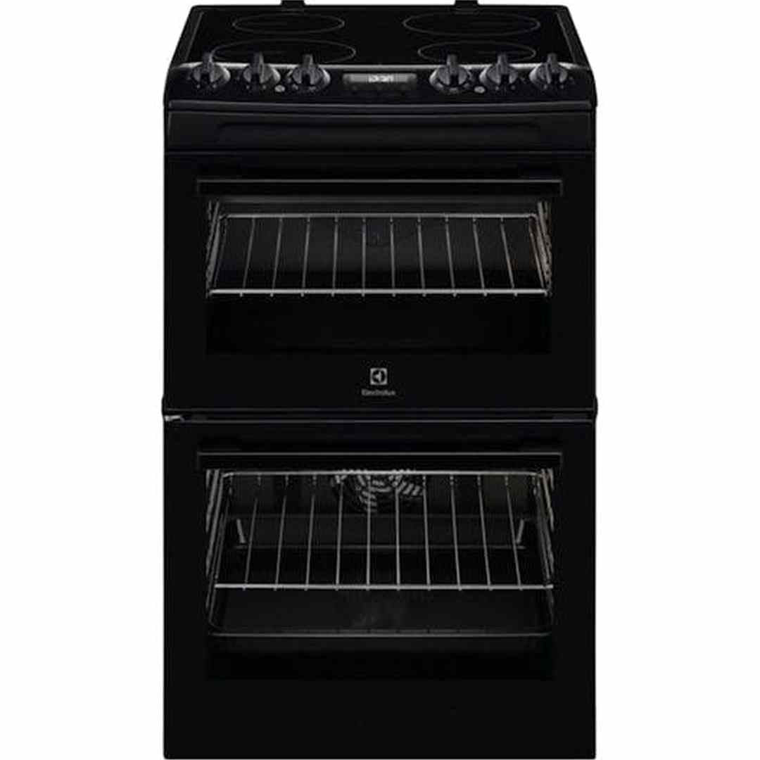 Electrolux 55cm Double Oven Electric Cooker | LKR555100B Electrolux Oven Lallys Electrical Ireland