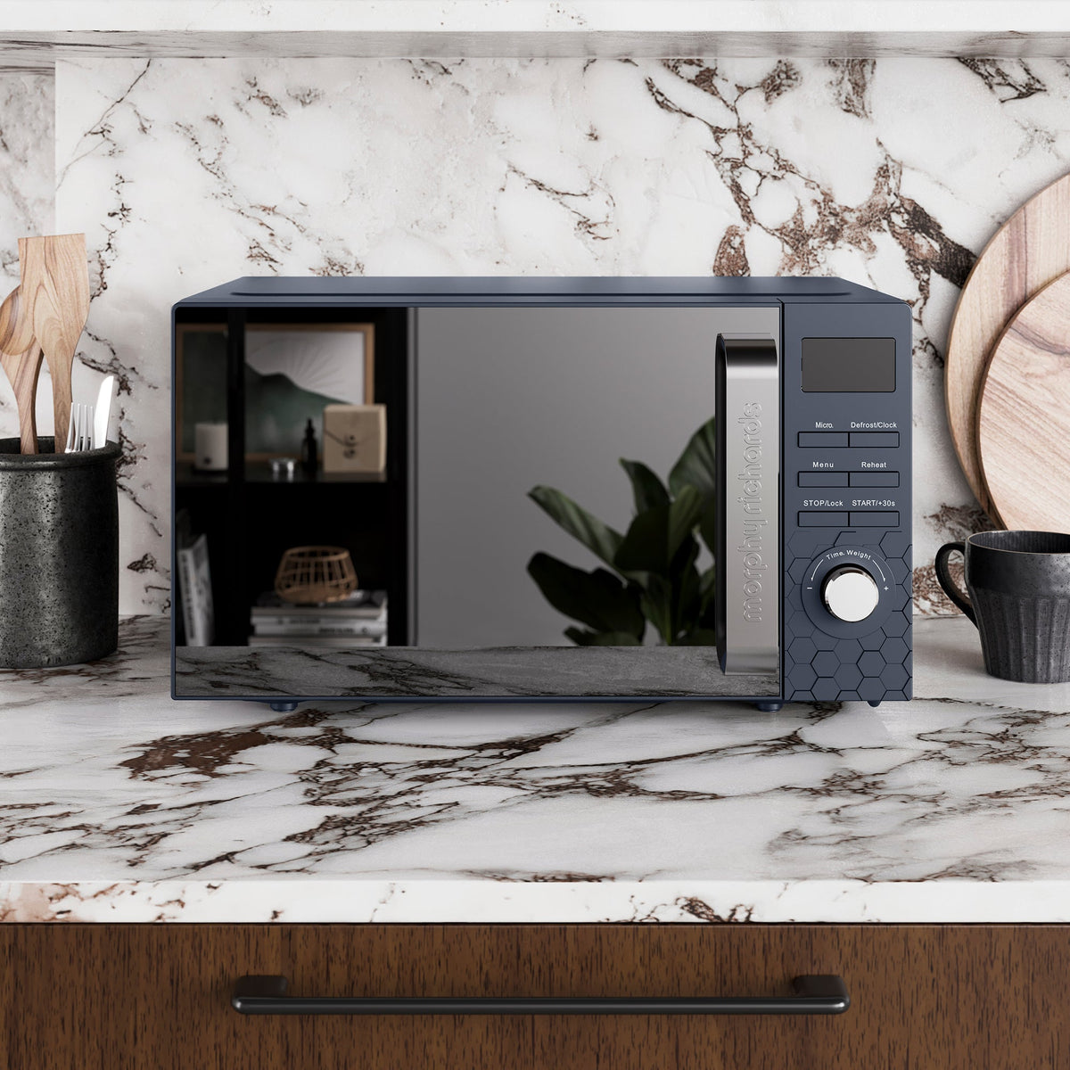 Morphy Richards Cassini 20L 800W Digital Microwave - Outer Space - 511421 | Lally's Electrical Dundalk - image 2