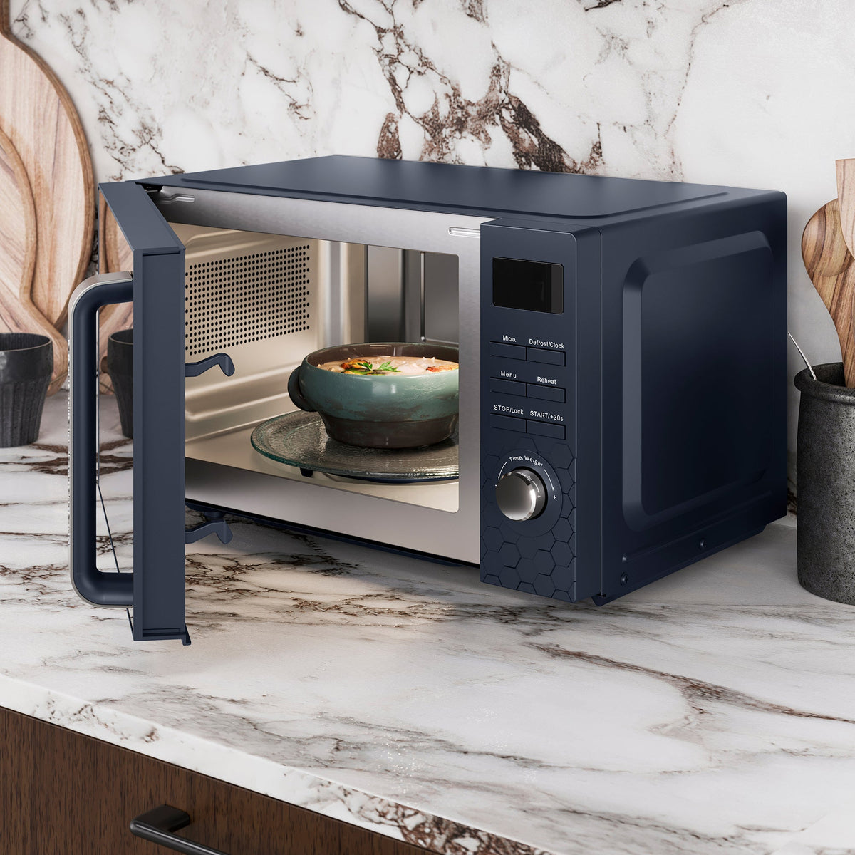 Morphy Richards Cassini 20L 800W Digital Microwave - Outer Space - 511421 | Lally's Electrical Dundalk - image 3