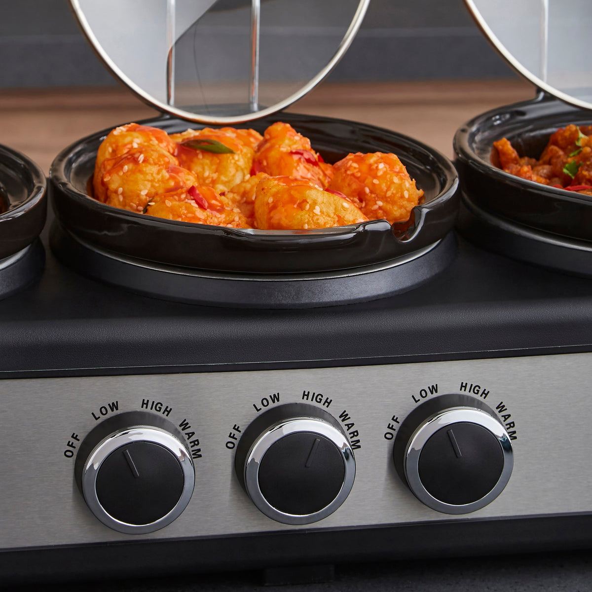 Morphy Richards Slow Cooker TrioServe 3.9L Stainless Steel - 462501 | Lally's Electrical Dundalk - image 5
