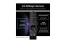 LG OLED55C54LA 55″ OLED evo 4K Smart TV (α9 AI, Dolby Vision, 120 Hz)
