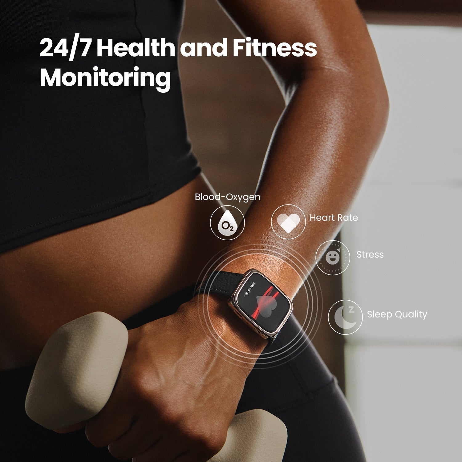 Amazfit Active 2 Square Smartwatch AMOLED Fitness & Lifestyle Watch