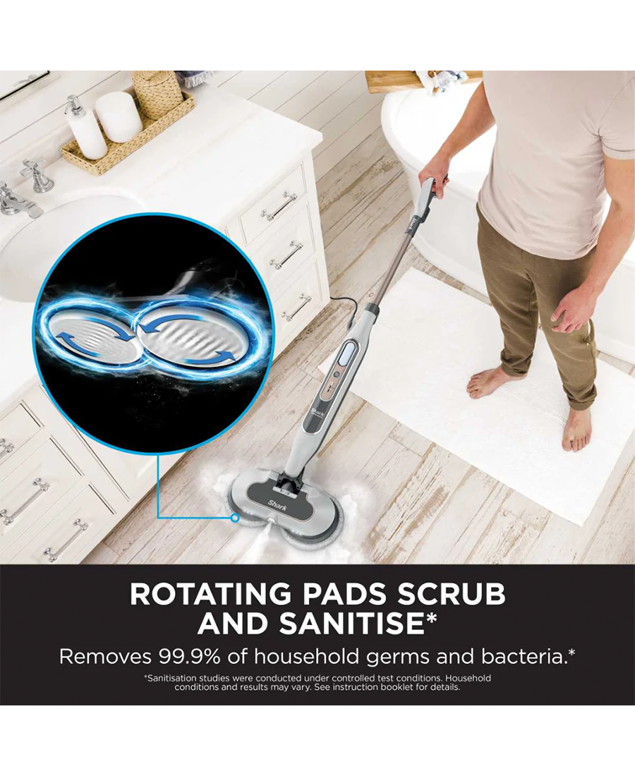 Shark Steam & Scrub Automatic Steam Mop with Steam Blaster S8201UK Lallys Electrical Dundalk