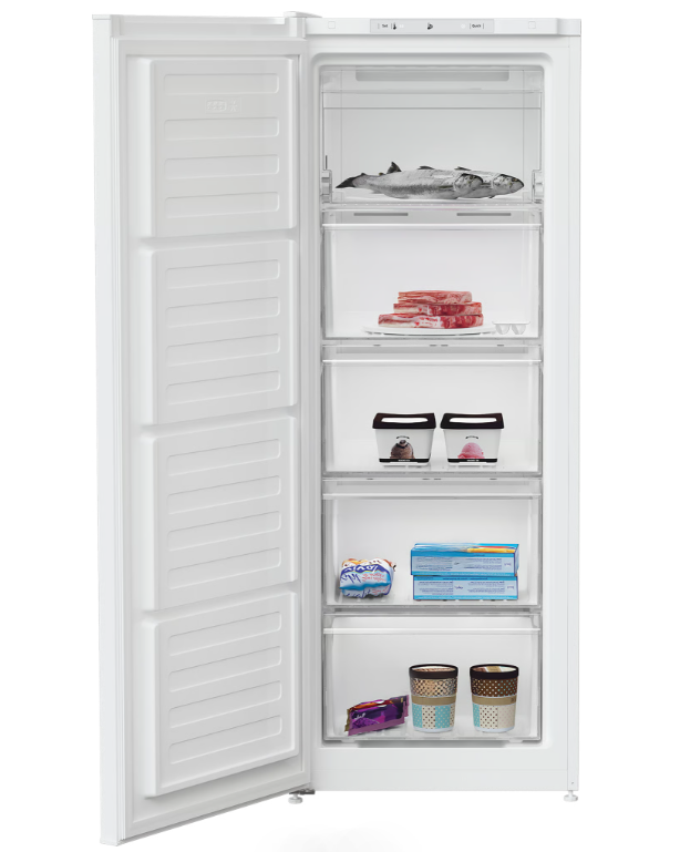 Beko 177L Frost-Free Upright Freezer - White - FNE4545W | Lally's Electrical Dundalk - image 3