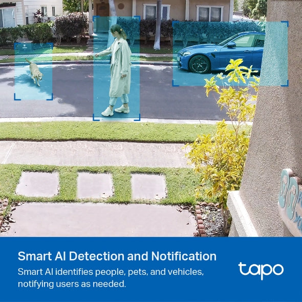 TP-Link Tapo C420S2 Smart Wire-Free Security Camera System (2-Camera Kit)